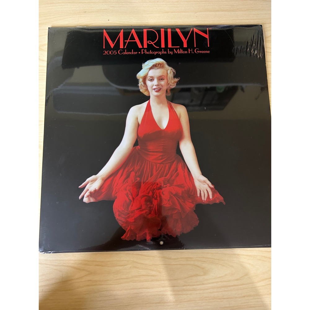 Marilyn Monroe 2005 Wall Calendar Milton H Greene Photography Vintage New Sealed